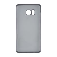 Nettech Samsung Galaxy N930 Note 7 Uyumlu Çerçeve Görünümlü Arka Koruma Kılıf (Siyah) VR7894