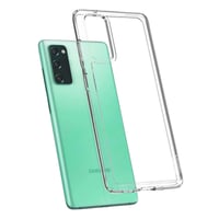 Nettech Samsung Galaxy S20 FE Uyumlu Lüx Seri Kamera Korumalı Arka Koruma Kılıf (Şeffaf) NT95724