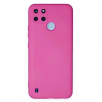 Nettech Realme C21Y Uyumlu Lansman Seri Arka Koruma Kılıf (Mor) NT100164