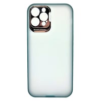 Nettech Apple iPhone 12 Pro Uyumlu Fluence Seri Arka Koruma Kılıf (Yeşil) NT88851