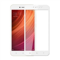 Nettech Xiaomi Redmi 5A Uyumlu 5D Glas Full Cam Koruyucu (Beyaz) VR14856