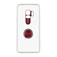 Nettech Samsung Galaxy G960 S9 Uyumlu Doris Ring Arka Koruma Kılıf (Şeffaf) VR14966