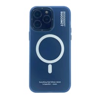 Nettech Apple iPhone 15 Pro Uyumlu NTN002 Magsafe Arka Koruma Kılıf (Mavi) NT103262