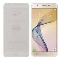 Helt Samsung Galaxy G610 J7 Prime Uyumlu Full Cam Koruyucu (Beyaz) NT19410