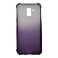 Nettech Samsung Galaxy J600 J6 Uyumlu Transparan Arka Koruma Kılıf (Siyah) VR11954