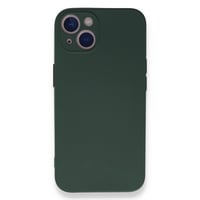 Nettech Apple iPhone 13 Uyumlu Nano Arka Koruma Kılıf (Koyu Yeşil) NT94540
