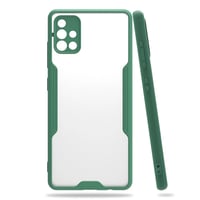 Nettech Samsung Galaxy A71 Uyumlu Platin Seri Arka Koruma Kılıf (Yeşil) NT86363