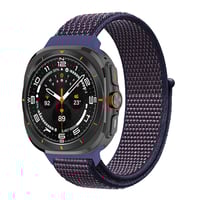 ​​Galaxy Watch Ultra 47mm Zore KRD03 Hasır Kordon  İndigo