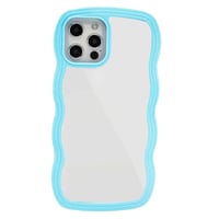 Nettech Apple iPhone 12 Pro Max Uyumlu Aynalı Seri Arka Koruma Kılıf (Mavi) NT96277
