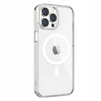 Nettech Apple iPhone 14 Pro Max Uyumlu MagSafe Kamera Korumalı Arka Koruma Kılıf (Şeffaf) NT97506