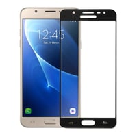 Helt Samsung Galaxy J510 J5 2016 Uyumlu 3D SuperGlass Full Cam Koruyucu (Siyah) NT17141