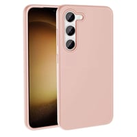 Galaxy S23 Kılıf Magsafe Şarj Özellikli Sıvı Teknolojili Silinebilir Sert Zore Kivi Kapak  Pembe