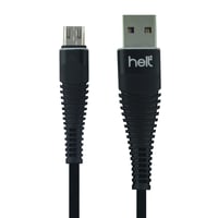 Helt HT79 İp Örgü 100 Cm Micro Şarj ve Data Kablosu (Siyah) VR9753