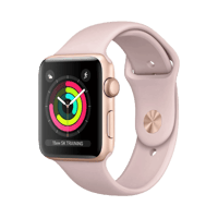 Apple Watch Series 3  Alüminyum  42mm  GPS  Altın
