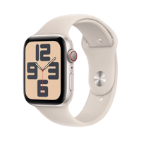 Apple Watch SE 2  Alüminyum  44mm  GPS + Cellular  Yıldız Işığı