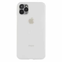 Nettech Apple iPhone 11 Pro Max Uyumlu Ultra Slim Arka Koruma Kılıf (Beyaz) NT87871