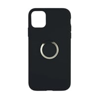 Nettech Apple iPhone 11 Pro Uyumlu Nano Ring Arka Koruma Kılıf (Siyah) VR18404