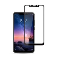 Nettech Xiaomi Redmi Note 6 Pro Uyumlu 5D Glas Full Cam Koruyucu (Siyah) VR14861