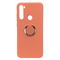 Nettech Xiaomi Redmi Note 8T Uyumlu Nano Ring Arka Koruma Kılıf (Turuncu) NT81826