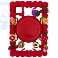 Nettech Universal 7 Inch Uyumlu Kids Silikon Arka Koruma (Kırmızı) NT106375