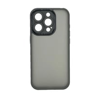 Nettech Apple iPhone 15 Pro Uyumlu Arka Koruma Kılıf (Gri) NT105676