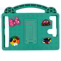 Nettech Universal 10 Inch Uyumlu Kids Standlı Arka Koruma (Yeşil) NT106404