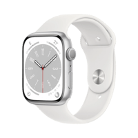 Apple Watch Series 8  Alüminyum  45mm  GPS  Gümüş