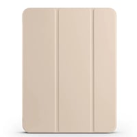 Apple iPad Pro 11 2024 Zore Smart Cover Kalem Bölmeli Standlı 11 Kılıf  Gold