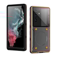 AntiKnock Airbag Tasarımlı Universal 6.9"inç Su Geçirmez Zore Voter Kapak  Siyah