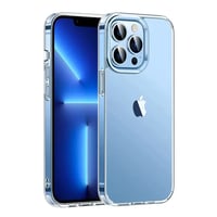 Nettech Apple iPhone 14 Pro Uyumlu Space Lazer Seri Arka Koruma Kılıf (Şeffaf) NT98780