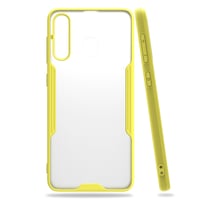 Nettech Samsung Galaxy A20 Uyumlu Platin Seri Arka Koruma Kılıf (Sarı) NT86327