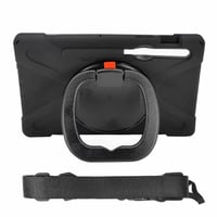 Nettech Samsung Galaxy Tab S7 SMT870 11 İnc WiFi 6 GB Uyumlu Armor 360 Arka Koruma (Siyah) NT95957