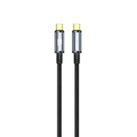 Nettech NTDC49 USB3.2 20Gbps HDTV Plastik 100 Cm TypeC To TypeC Şarj ve Data Kablosu (Siyah) NT108322