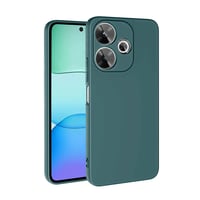 Xiaomi Redmi 13 4G Kılıf Zore Mara Lansman Kapak  Koyu Yeşil