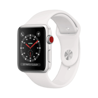 Apple Watch Series 3  Alüminyum  42mm  Cellular  Gümüş