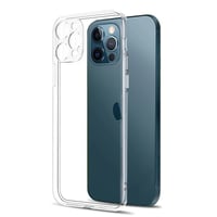Nettech Apple iPhone 12 Pro Max Uyumlu Lüx Seri Kamera Korumalı Arka Koruma Kılıf (Şeffaf) NT84682
