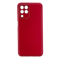 Nettech Samsung Galaxy M33 Uyumlu Coco Leather Seri Arka Koruma Kılıf (Kırmızı) NT102136