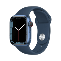 Apple Watch Series 7  Alüminyum  41mm  Cellular  Mavi