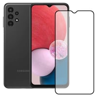 Nettech Samsung Galaxy A13 Uyumlu Ön Koruma Mat Seramik Nano Ekran Koruyucu (Siyah) NT93820