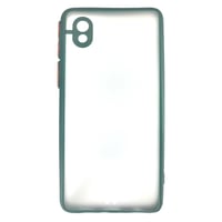 Nettech Samsung Galaxy A01 Core Uyumlu Kontrast Renkli Tuş Seri Arka Koruma Kılıf (Yeşil) NT88736