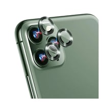 Nettech Apple iPhone 11 Pro Uyumlu Damla Model 3in Kamera Cam Koruyucu (Koyu Yeşil) NT89799