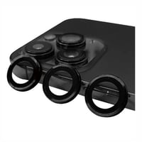 Nettech Apple iPhone 14 Pro Max Uyumlu Damla Model 3in Kamera Cam Koruyucu (Siyah) NT97434