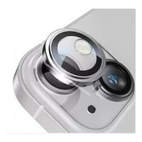 Nettech Apple iPhone 14 Uyumlu Safir Lens Kamera Cam Koruyucu (Gümüş) NT103553