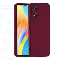 Oppo A38 Kılıf Zore Mara Lansman Kapak  Koyu Mor