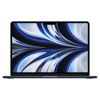 Apple MacBook Air 13.6 inch (13.6inch, 2022)  2.42 GHz M2 10GPU  8 GB  256 GB  Gece yarısı
