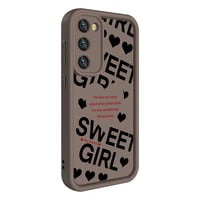 Galaxy S23 Kılıf Kamera Korumalı Baskılı Arka Yüzey Zore Klas Kapak  Siyah