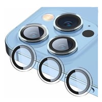 Nettech Apple iPhone 13 Pro Max Uyumlu Şeffaf Lens Kamera Cam Koruyucu (Şeffaf) NT103589