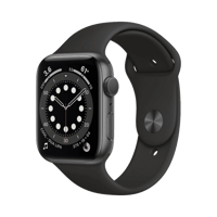 Apple Watch Series 6  Alüminyum  44mm  GPS  Gece yarısı
