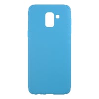 Nettech Samsung Galaxy J600 J6 Uyumlu Plane Seri Arka Koruma Kılıf (Mavi) VR11596