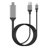 Nettech Plastik 200 Cm Micro + USB To Hdmi Kablo (Siyah) NT14777